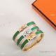 Replica Hermes Kelly Ivory Plain Enamel Bracelet Hardware Bangle Men or Ladies (10)_th.jpg